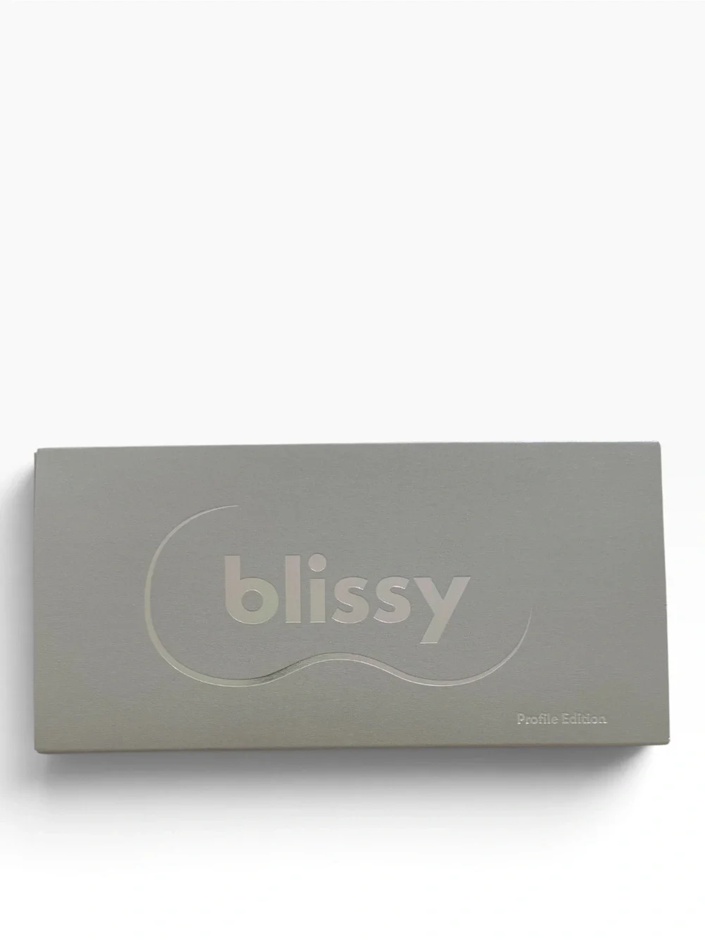 Blissy Profile Satin Sleep Mask with Storage Pouch
